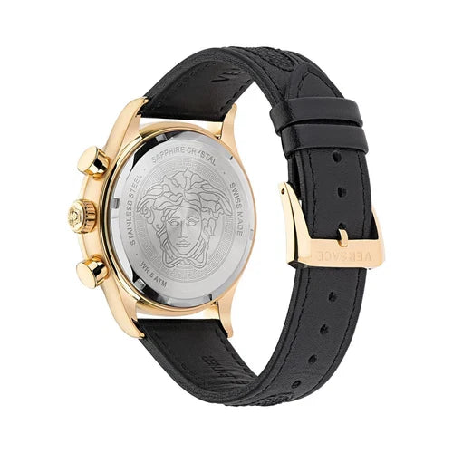 Versace Hellenyium Chronograph Men's White Black Quartz Watch