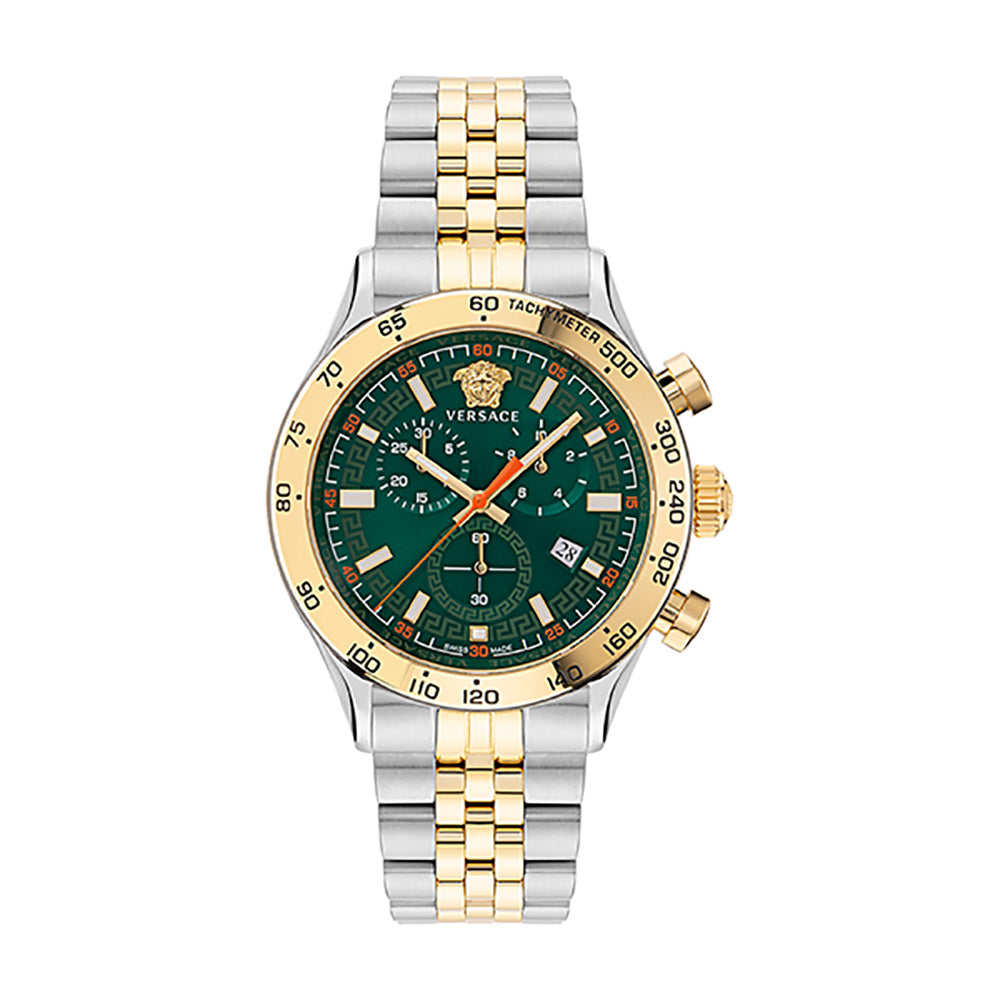Versace Hellenyium Men's Two-Tone Watch