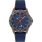 Versace Men's Watch Sport Tech GMT 45mm Blue