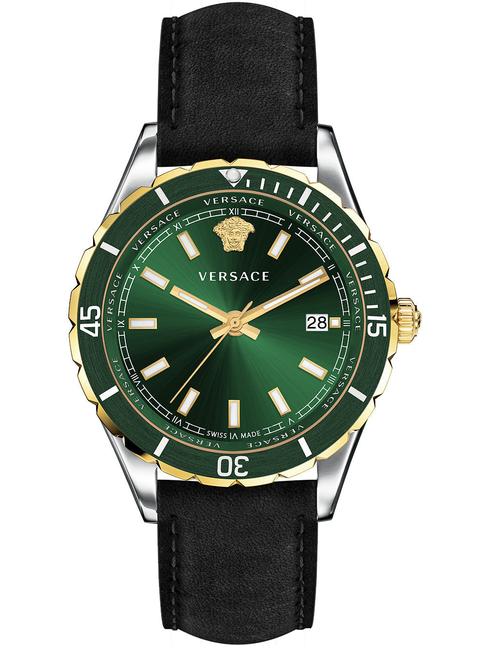 Versace Men's Watch Hellenyium 42mm Green