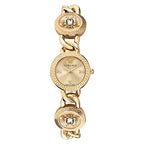Versace Stud Icon Ladies Gold Watch