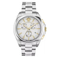 Versace Chrono Lady 40mm Ladies' Silver Watch