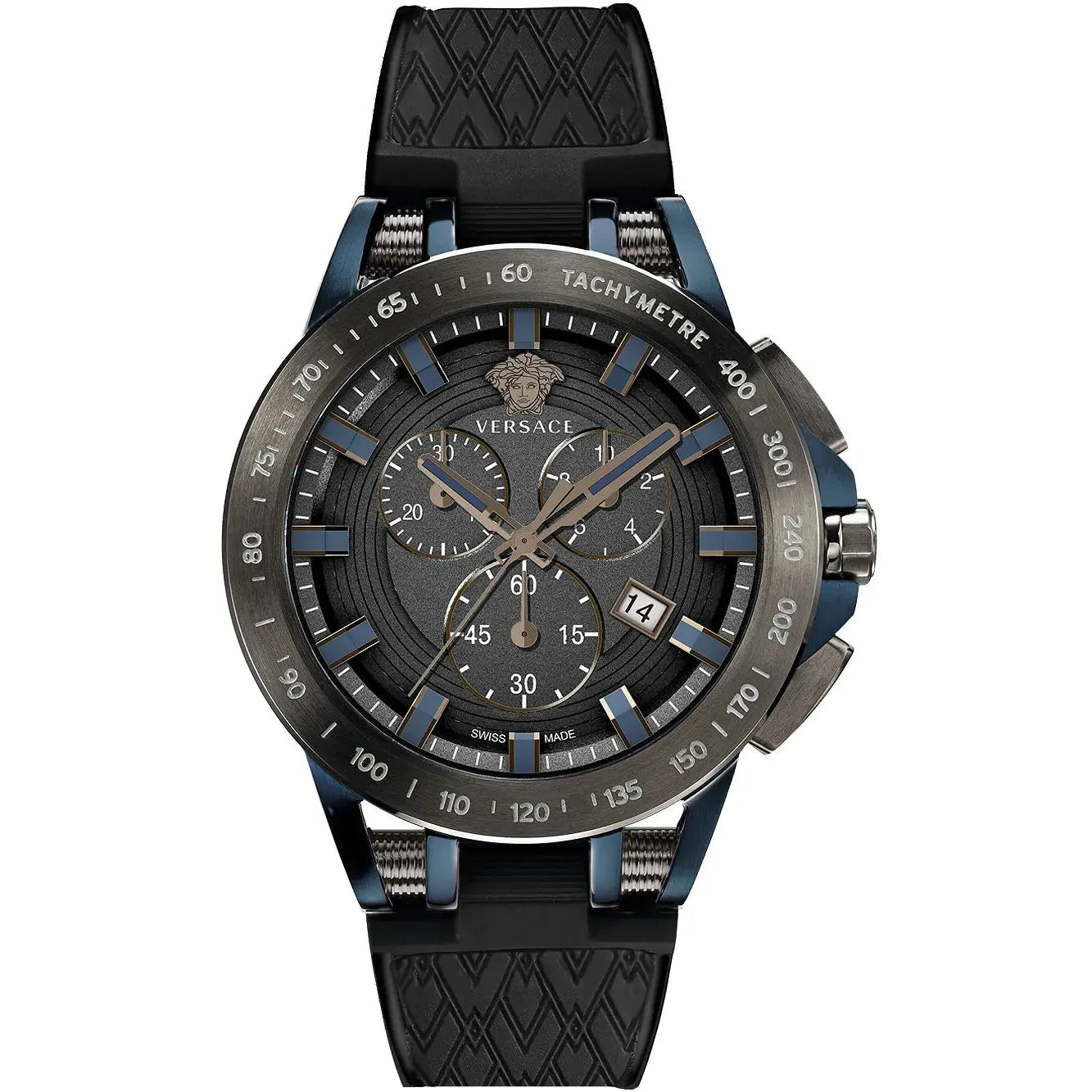 Versace Men's Watch Sport Tech 45mm Black