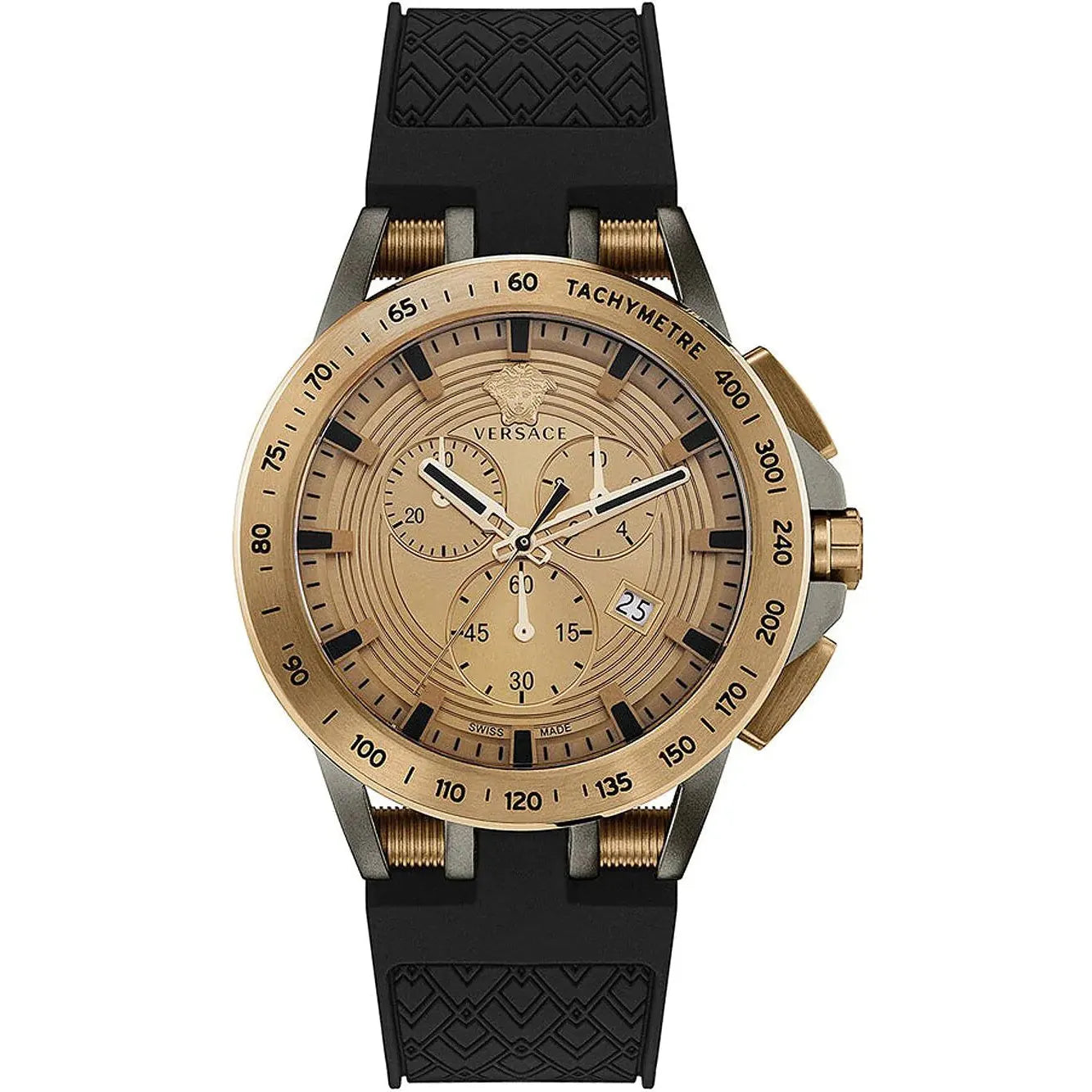 Versace Men's Watch Sport Tech 45mm Bronze