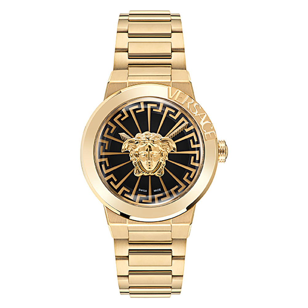 Versace Medusa Infinite Ladies Gold Watch
