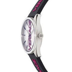 Versace V-Vertical Men's White Dial Black Watch