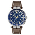Versace Men's Watch 45mm Greca Chronograph Blue