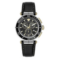 Versace Men's Watch 45mm Greca Chronograph Black