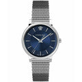 Versace Men's Watch V-Circle Blue Bracelet