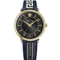 Versace Men's Watch V-Circle Blue Gold