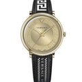 Versace Men's Watch V-Circle Gold Black