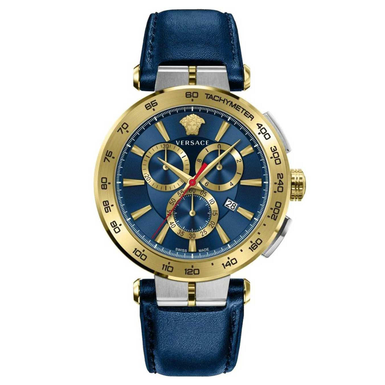Versace Aion Chronograph Men's Blue Watch