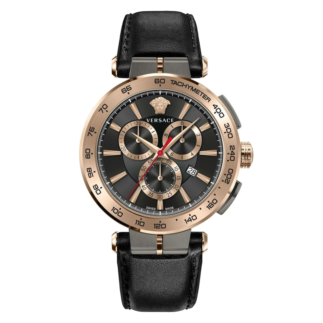Versace Aion Chronograph Men's Black Watch