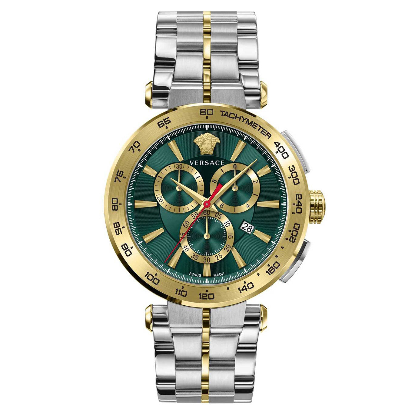 Versace Aion Chronograph Men's Green Watch