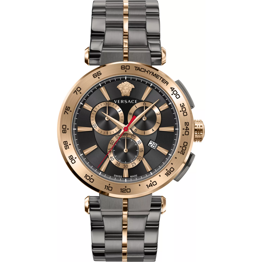 Versace Aion Chronograph Men's Grey Watch