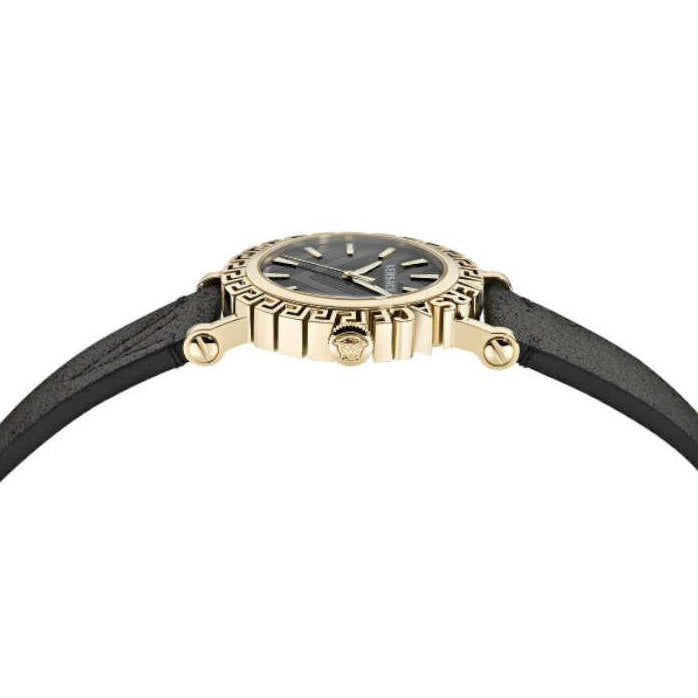 Versace Greca Glam Men’s Gold Black Quartz Watch