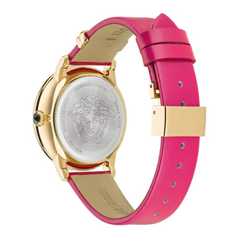 Versace Medusa Alchemy Ladies Pink Watch