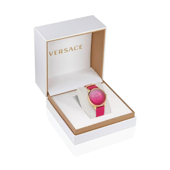 Versace Medusa Alchemy Ladies Pink Watch