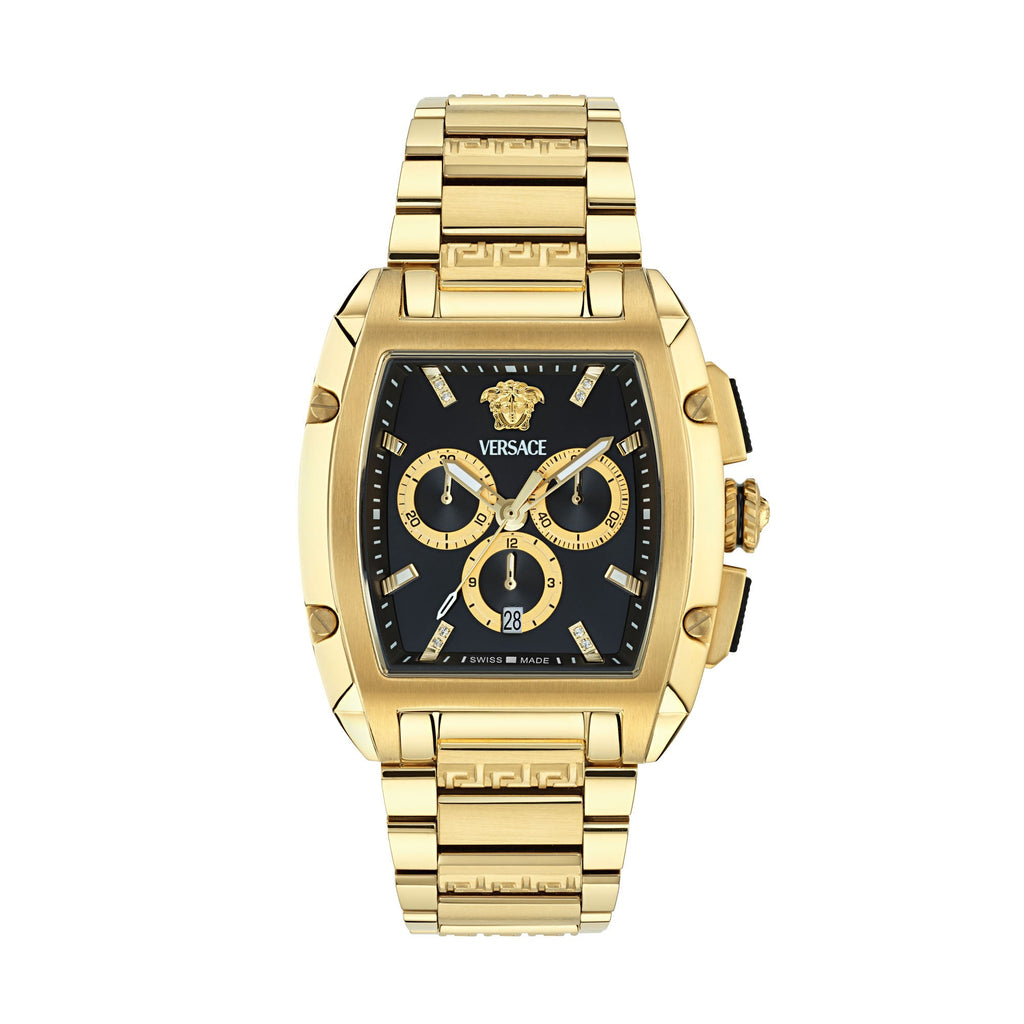 Versace Dominus Chronograph Gold Black Men’s Watch