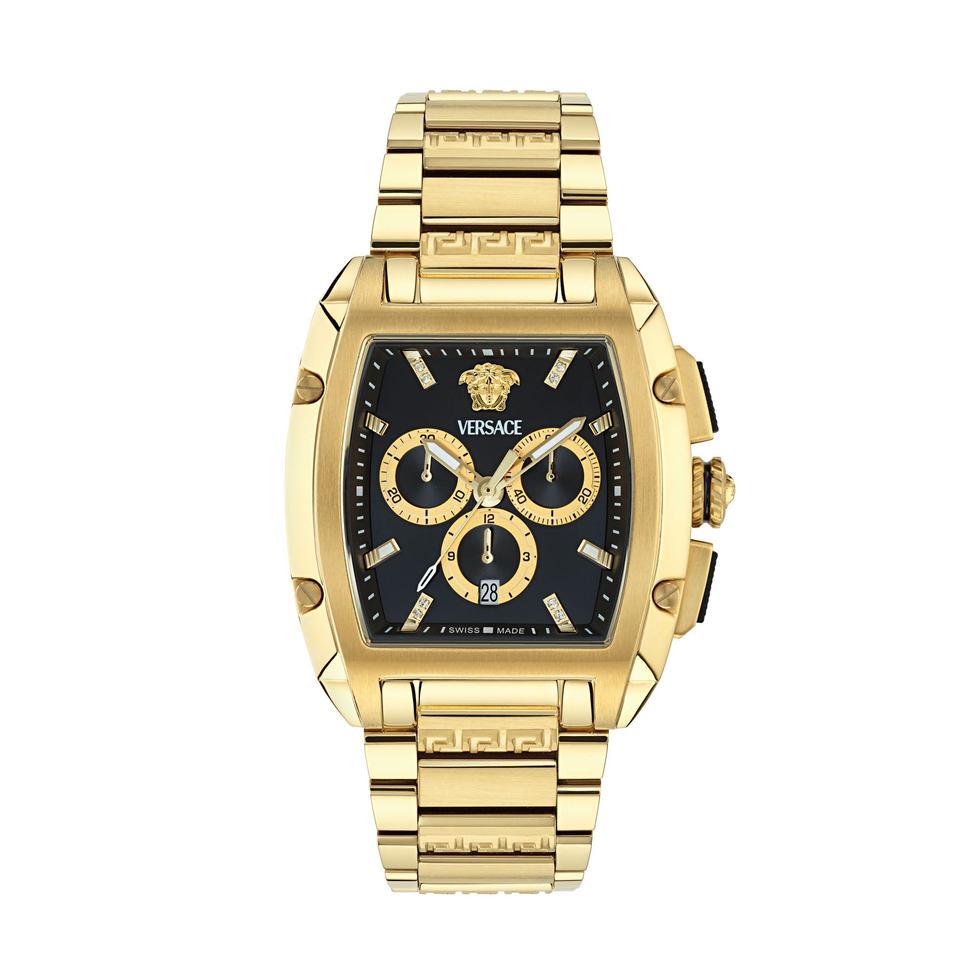 Versace Dominus Chronograph Gold Black Men’s Watch