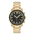 Versace Greca Dome Men's Gold Watch