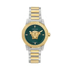 Versace Medusa Deco Quartz Ladies' Green Gold Watch