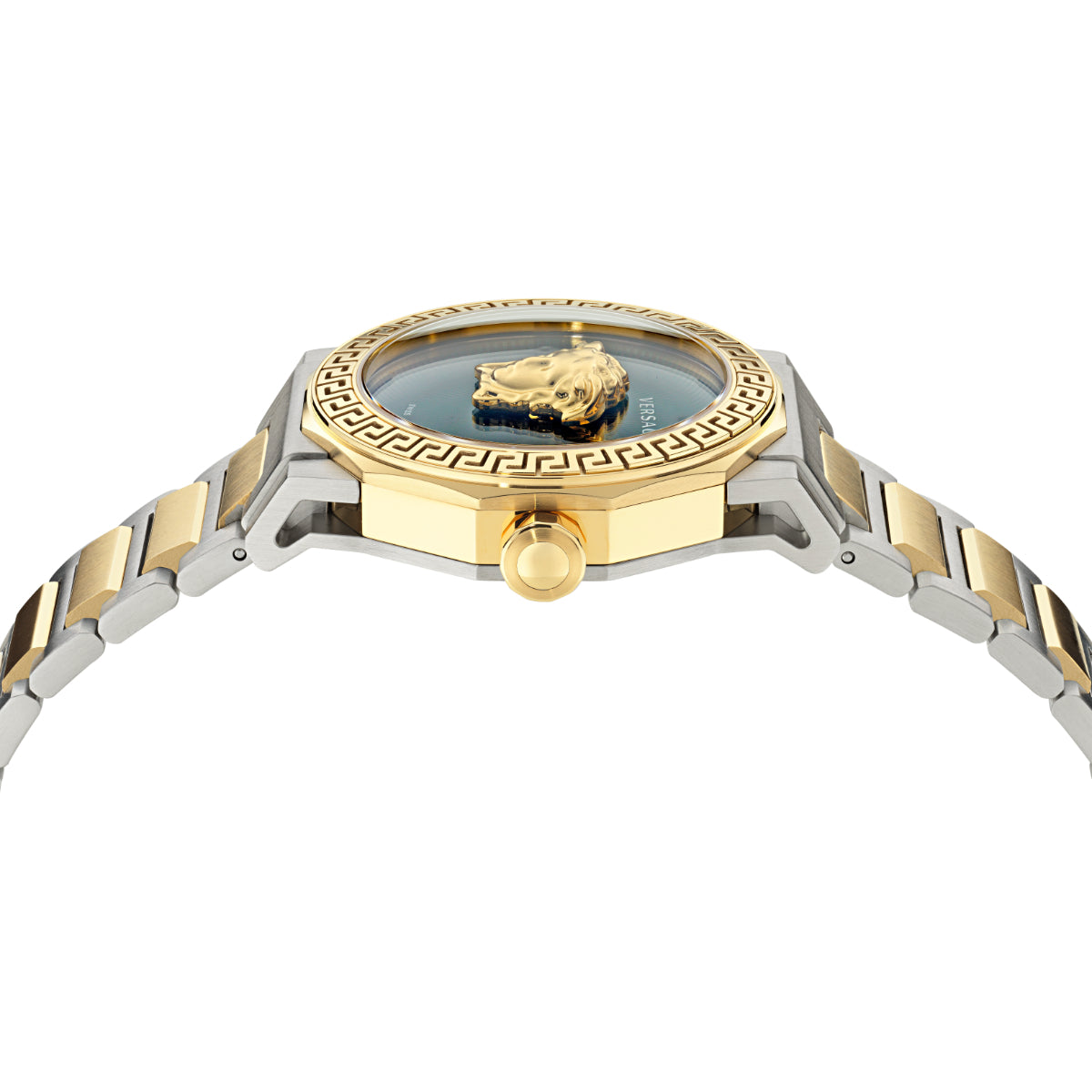 Versace Medusa Deco Quartz Ladies' Green Gold Watch