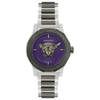 Versace Medusa Deco Ladies' Purple Silver Quartz Watch