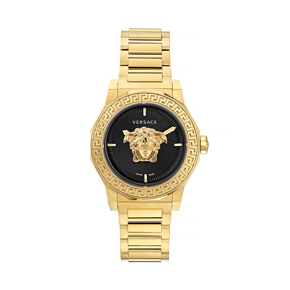 Versace Medusa Deco Ladies Gold Watch