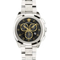 Versace Men's Watch Chrono Geo 43mm Black Bracelet