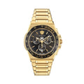 Versace Greca Extreme Men's Gold Watch