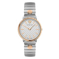 Versace Ladies Watch V-Circle 38mm White Silver