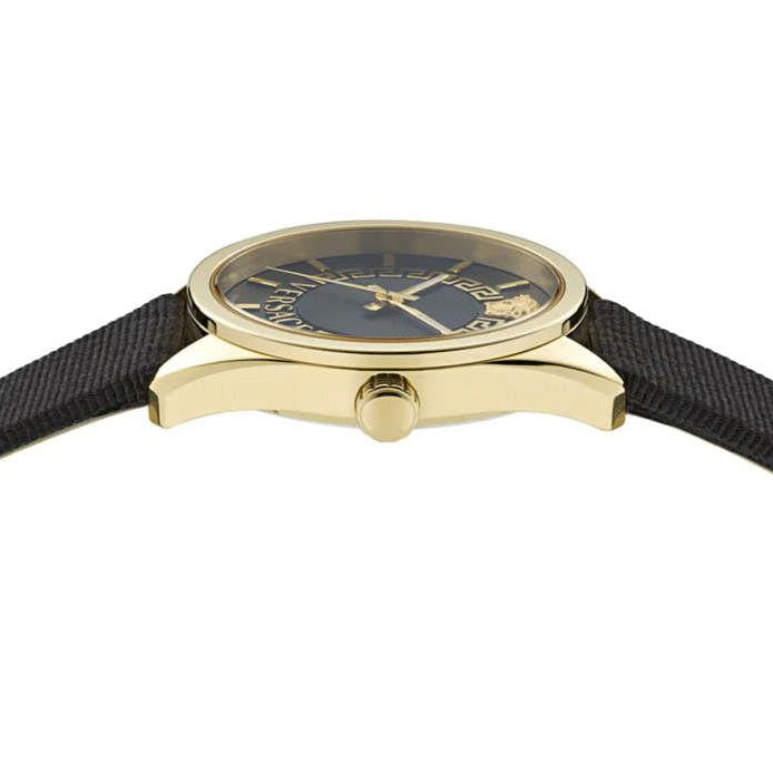Versace V-Circle Ladies' Black Watch