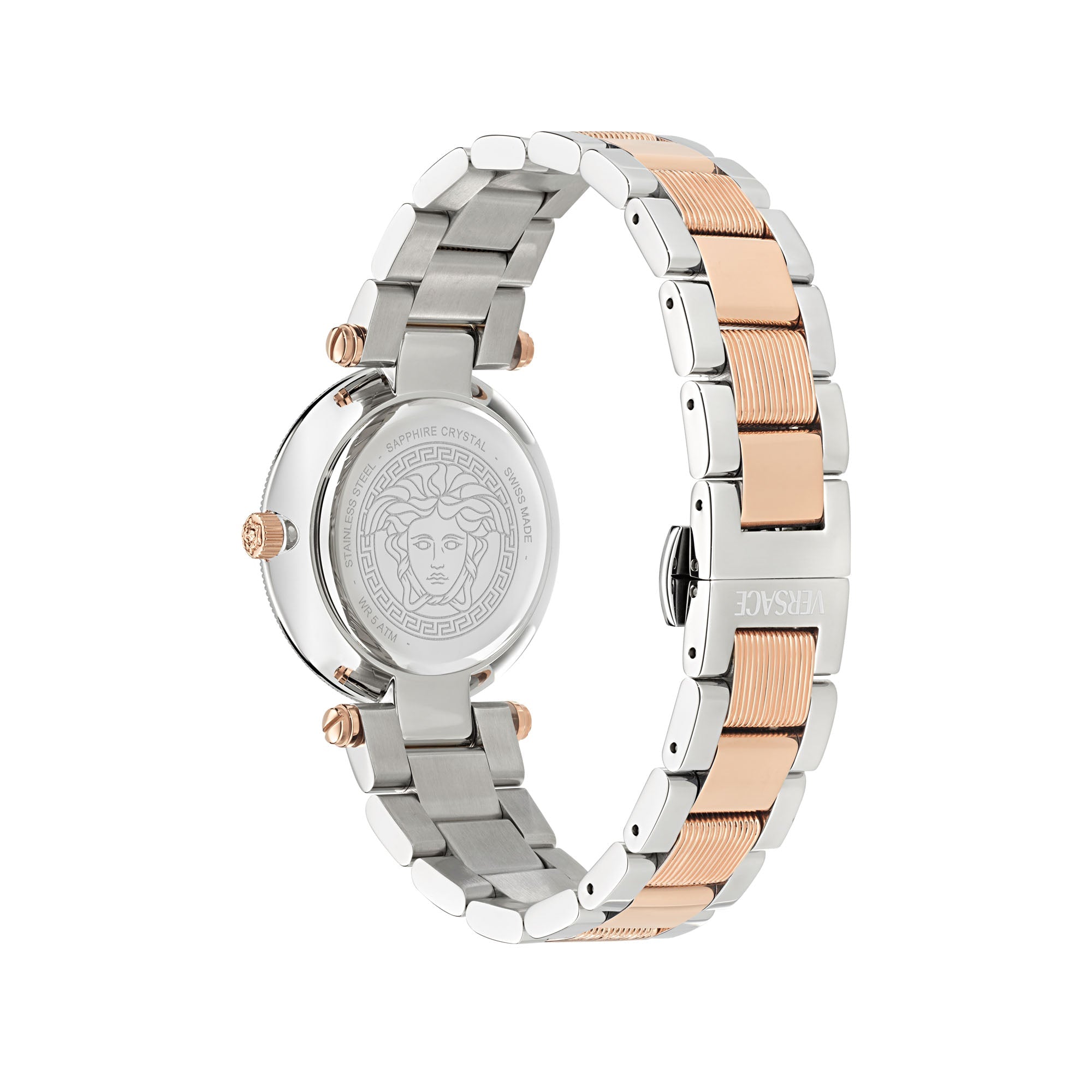 Versace Reve Rose Gold Two-Tone Ladies’ Quartz Watch