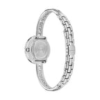 Versace La Greca Silver Diamond Ladies’ Bangle Watch