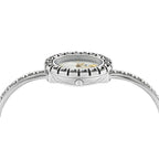 Versace La Greca Silver Diamond Ladies’ Bangle Watch