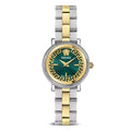 Versace Greca Flourish 28mm Green Ladies’ Watch Two-Tone Bracelet