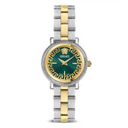 Versace Greca Flourish 28mm Stainless Steel Green Ladies’ Watch