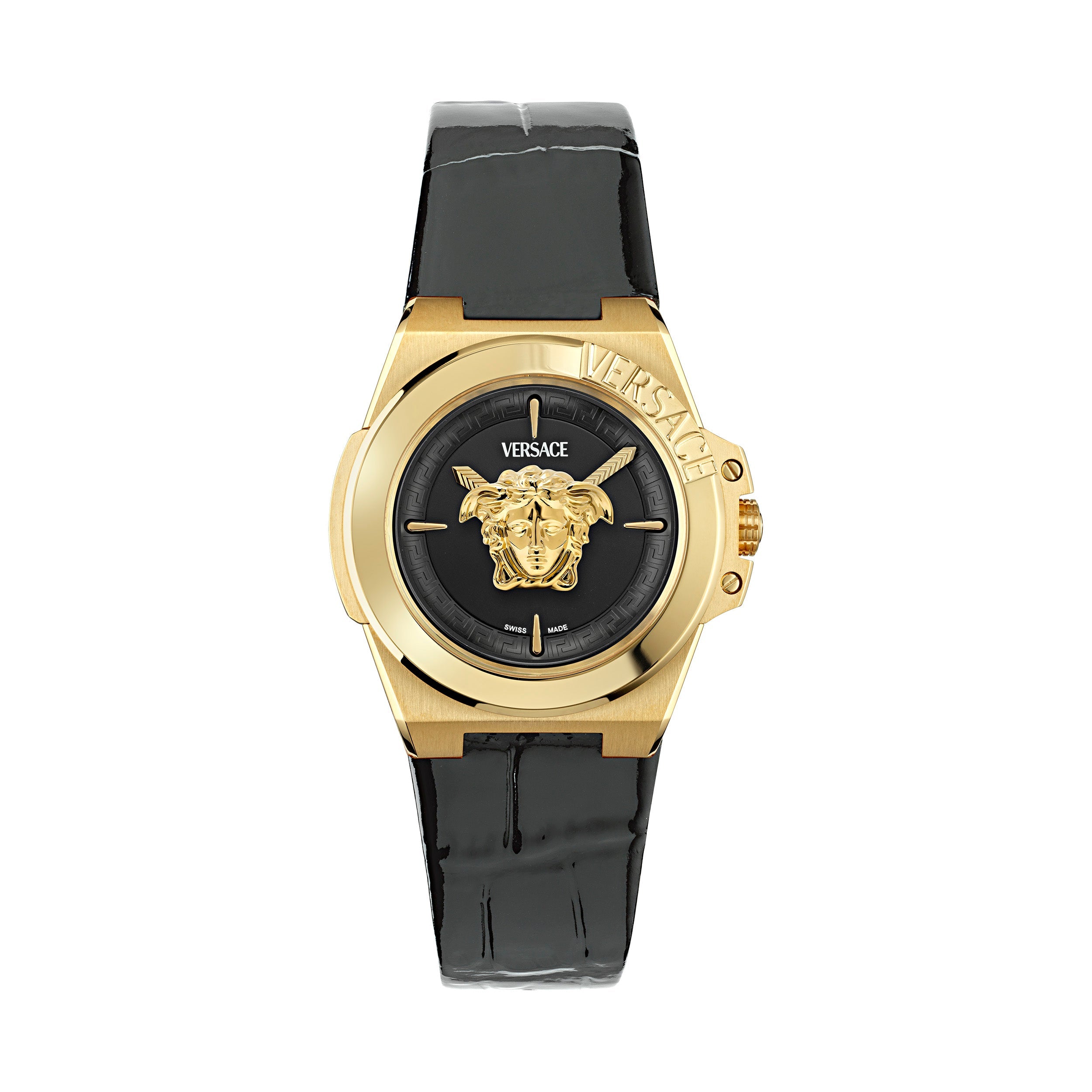 Versace Hera Quartz Ladies' Gold Black Watch