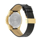 Versace Hera Quartz Ladies' Black Gold Watch