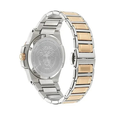 Versace Hera Quartz Ladies' White Rose Gold Watch