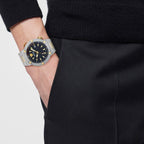 Versace Greca Logo Diver Blue Two-Tone Men’s Watch