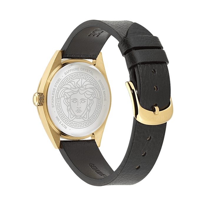 Versace V-Code Quartz Ladies' Black Watch