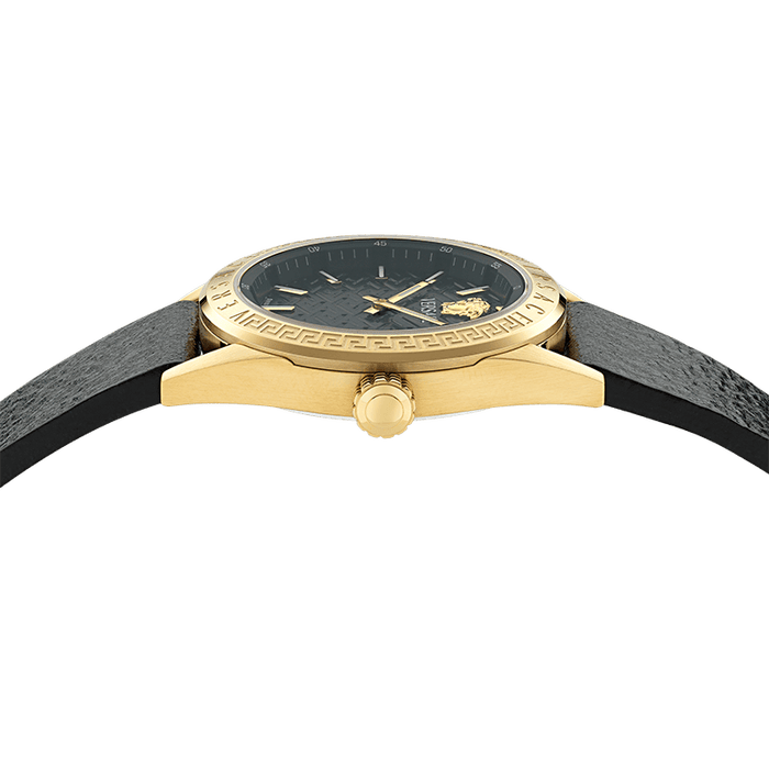 Versace V-Code Quartz Ladies' Black Watch