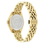 Versace V-Code Ladies’ Black Gold Quartz Watch