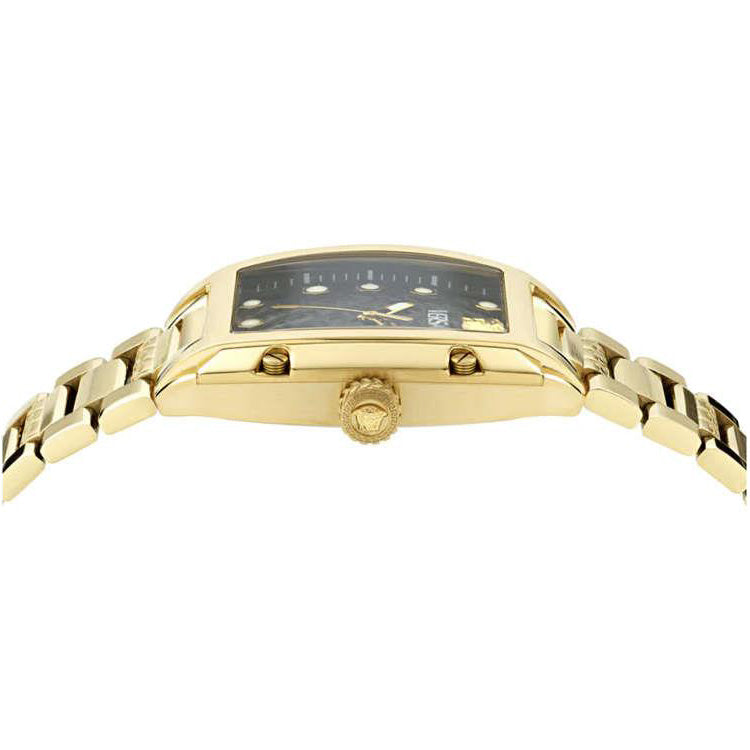 Versace Dominus Black Gold Ladies’ Quartz Watch