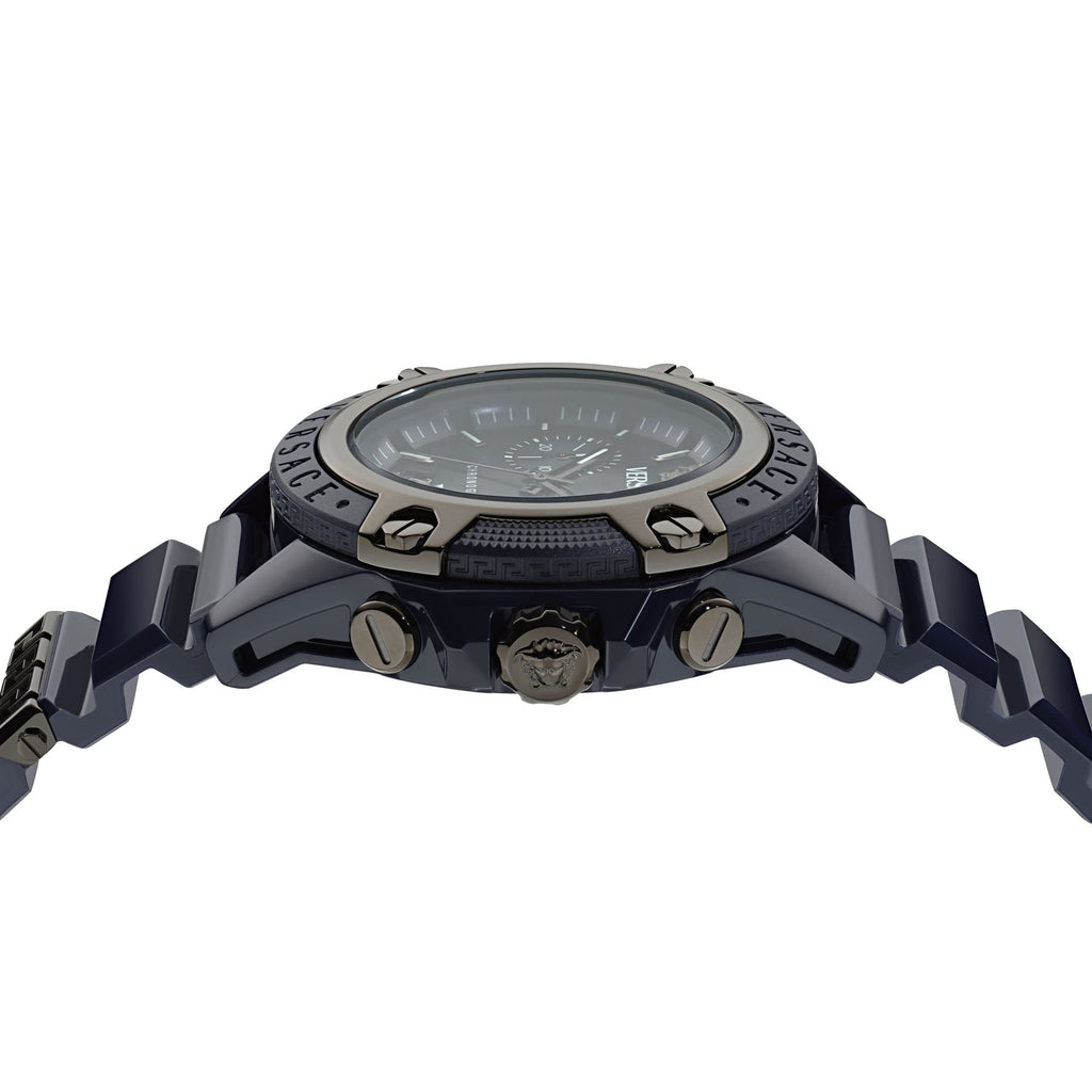 Versace Icon Active Blue Chronograph Watch