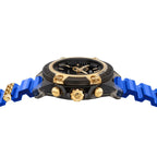 Versace Icon Active Chronograph 44mm Men's Blue Sport Watch