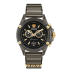 Versace Icon Active Chronograph 44mm Men's Black Sport Watch