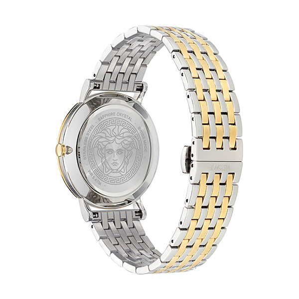 Versace Greca Slim Ladies’ Blue Quartz Watch